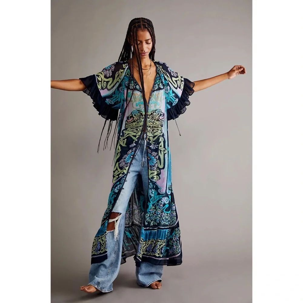 Free People Back To Barcelona Kaftan